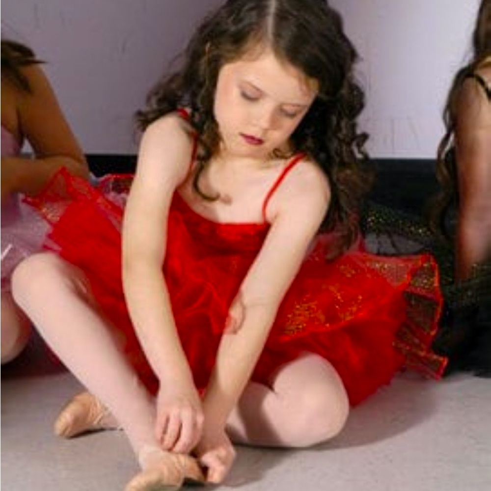 Glitz Red Dance 💃 Tutu